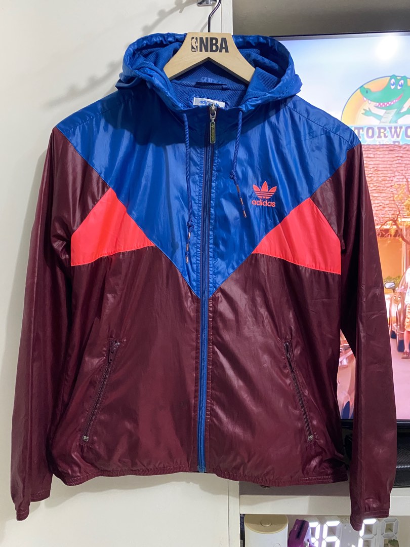 Adidas windbreaker, Women's Fashion, Coats, Jackets and Outerwear on ...