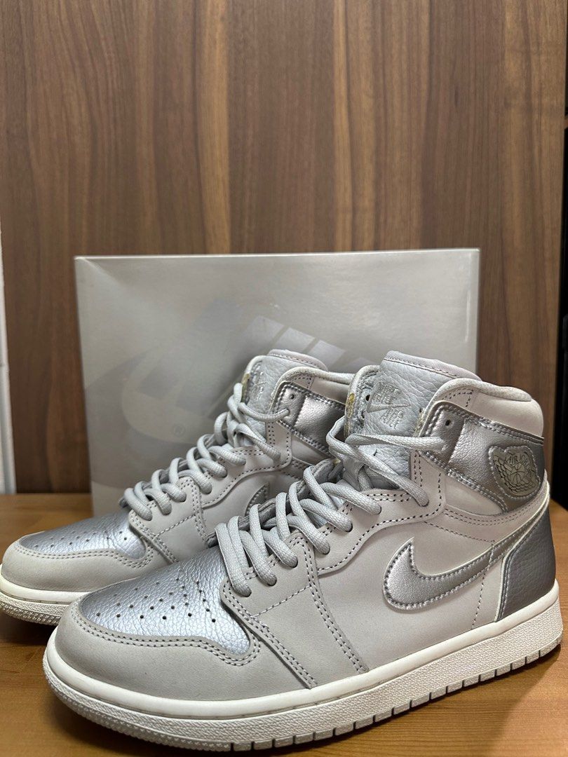 Air Jordan High Neutral Grey Metallic Silver [US UK