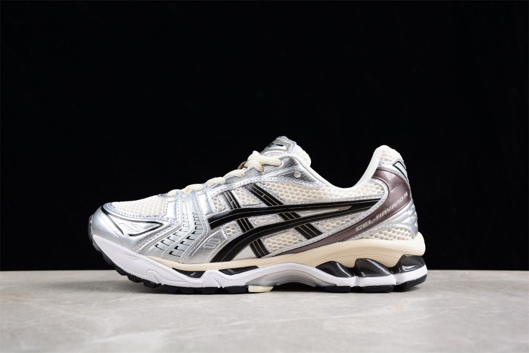ASICS Gel Kayano 14 Silver Cream running shoes Euro 36 45