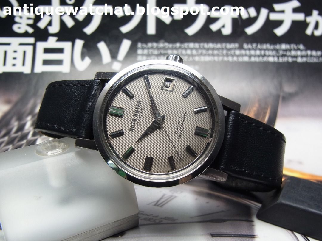 AUTO DATER CITIZEN PARA 40M WATER 21 JEWELS AUTOMATIC 1964 s