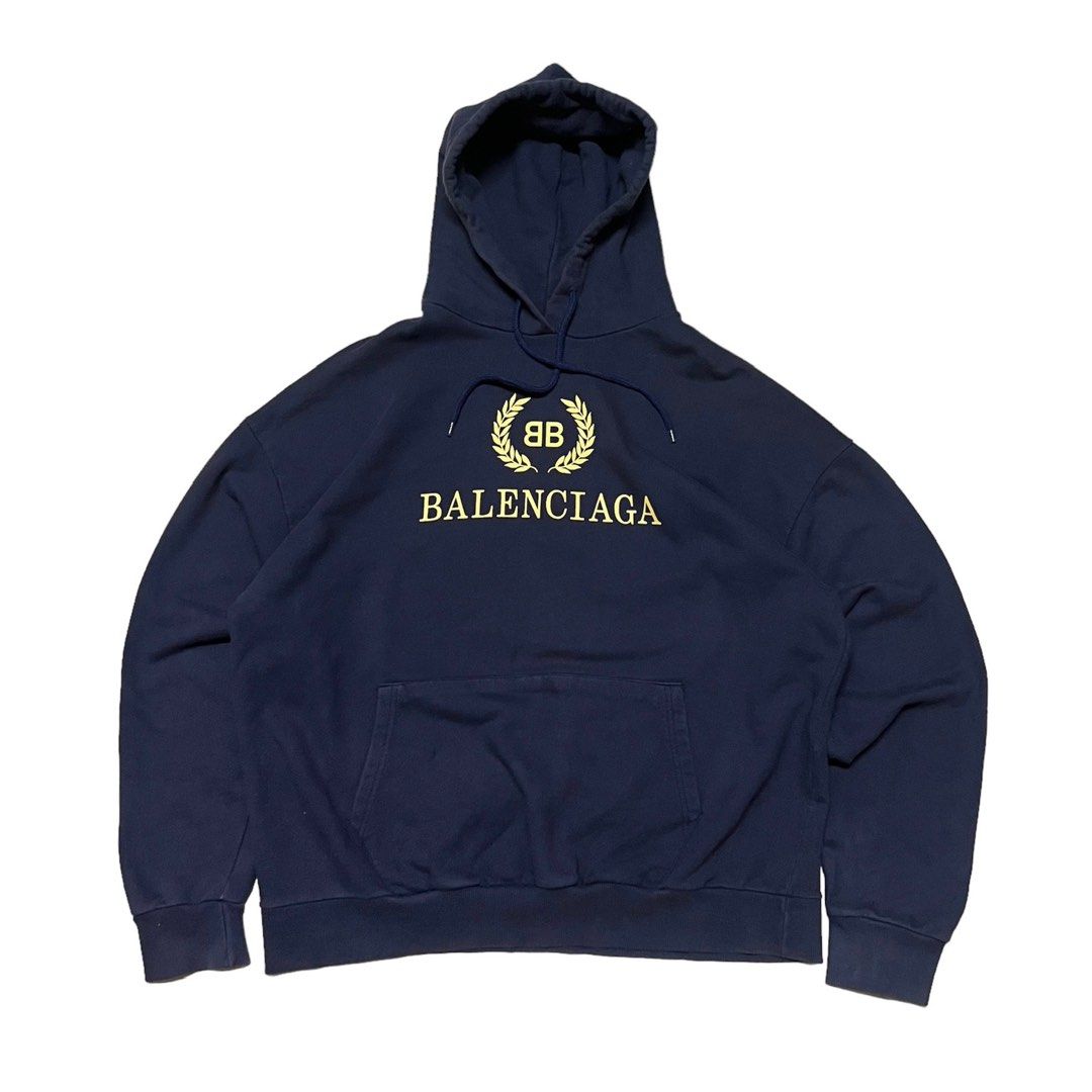 Balenciaga big logo hoodie clearance