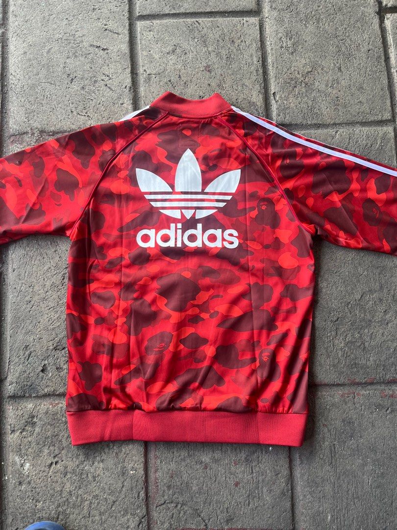 Bape x adidas tracksuit clearance