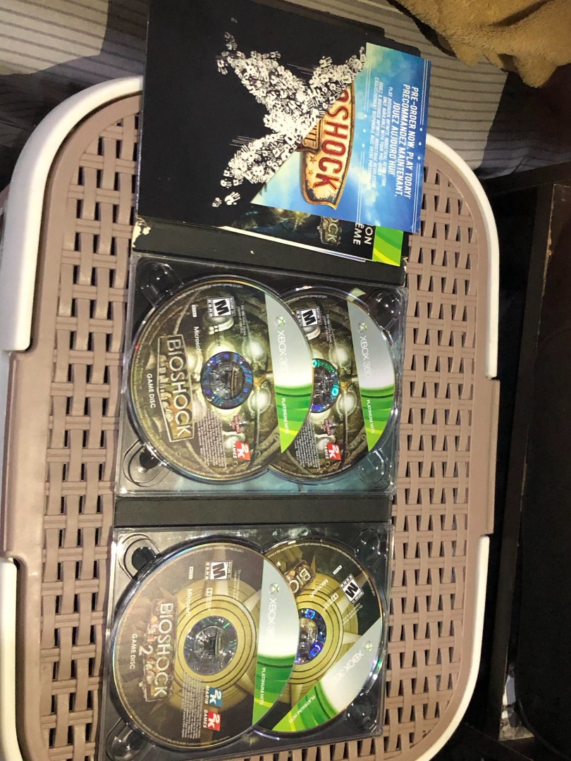 BIOSHOCK 1 & 2 Ultimate Rapture Edition For XBOX360, Video Gaming ...