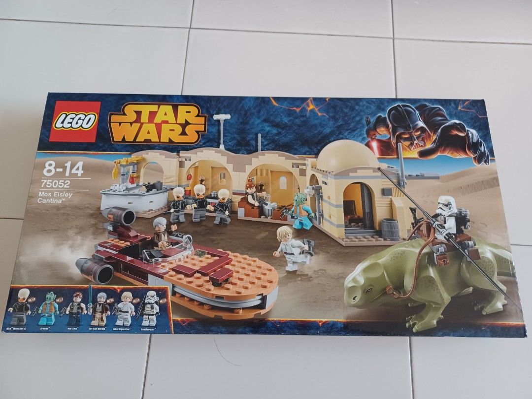 bnib lego 75052 star wars mos Eisley cantina greedy han solo Luke ...