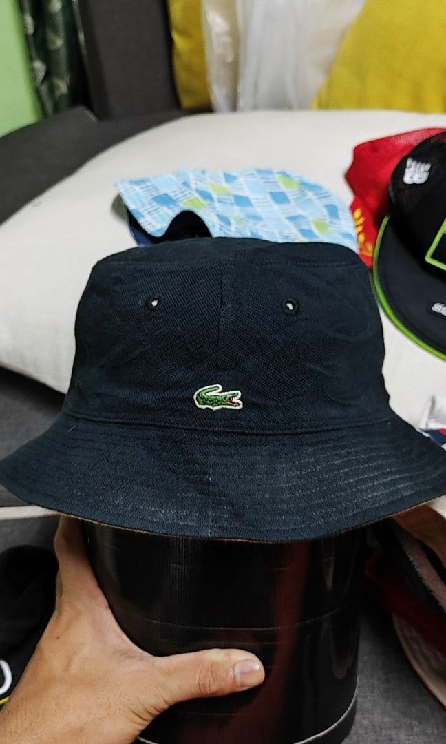 Bucket hat Reversible lacoste Men s Fashion Watches Accessories Cap Hats on Carousell