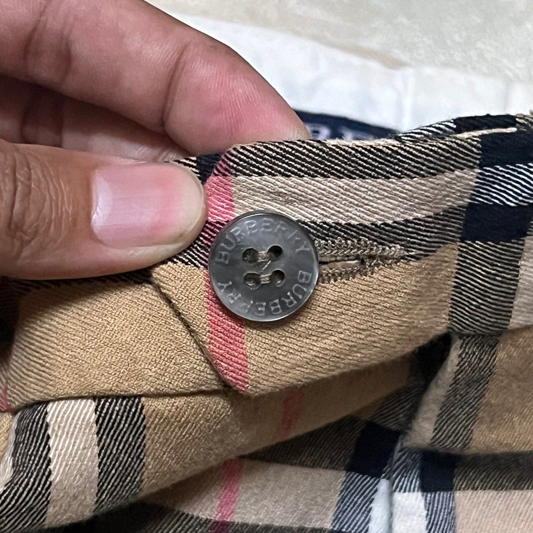 Burberry nova check pants