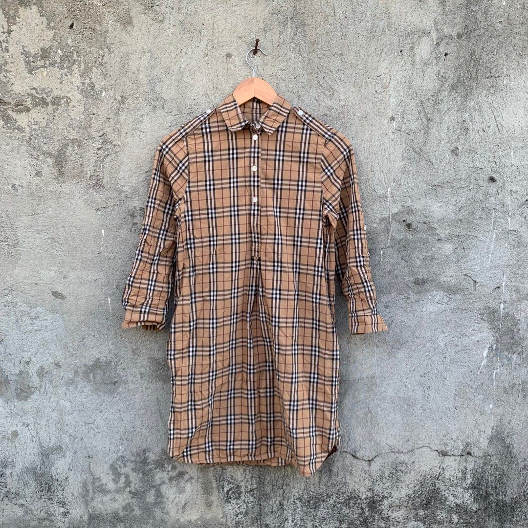 Burberry print dress fashion nova best sale