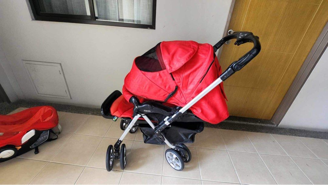 Capella Brand Stroller with Baby Car Seat Negotiable Babies Kids Going Out Strollers on Carousell