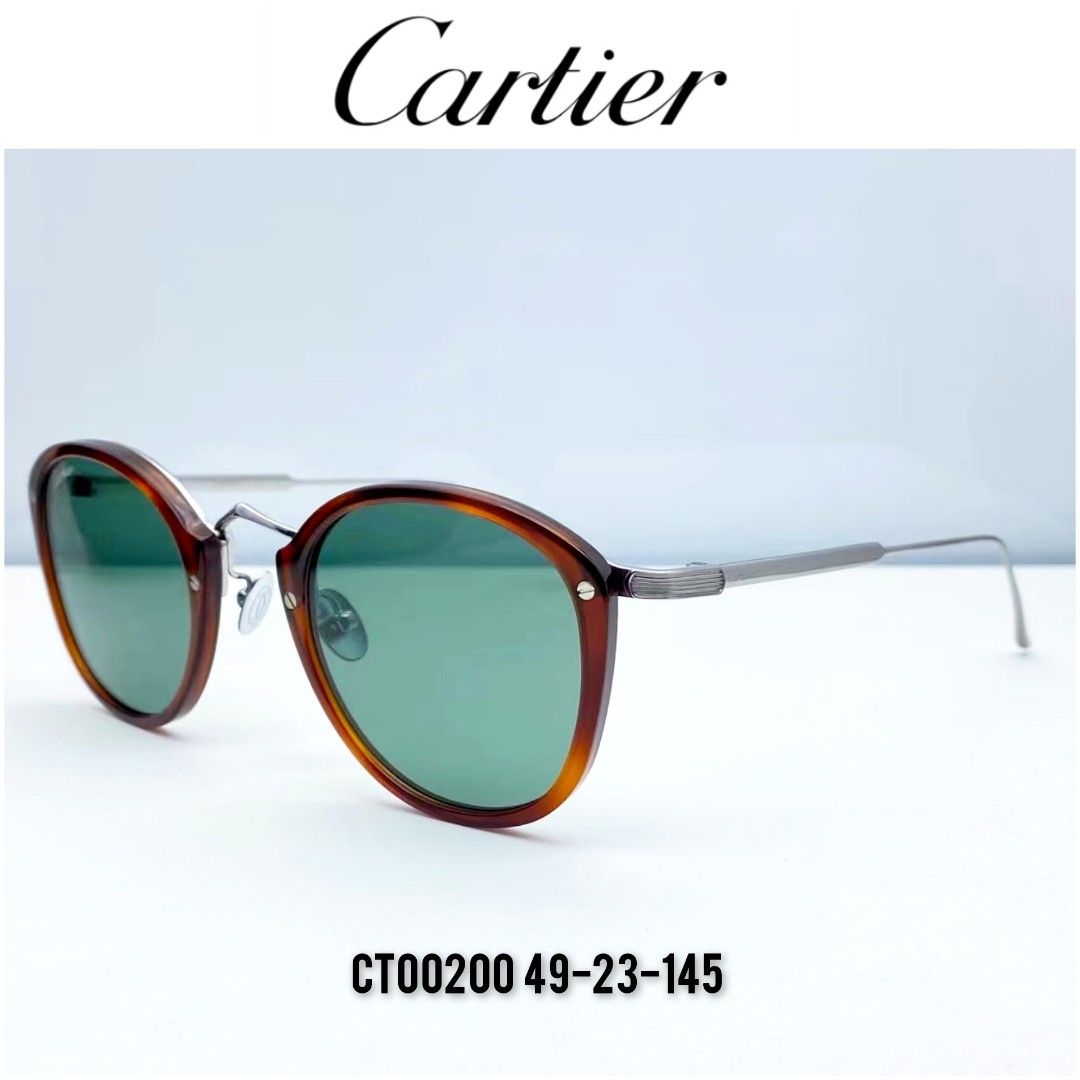 Cartier ct0020o sunglasses titanium