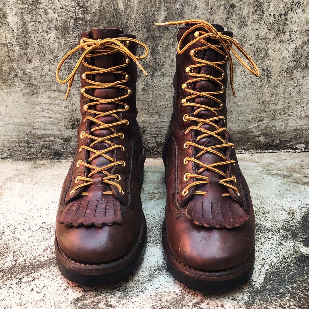 Chippewa Original Leather Brown Sport ILity Boots Mens Stock 73075 Fesyen Pria Sepatu Sepatu Boot di Carousell