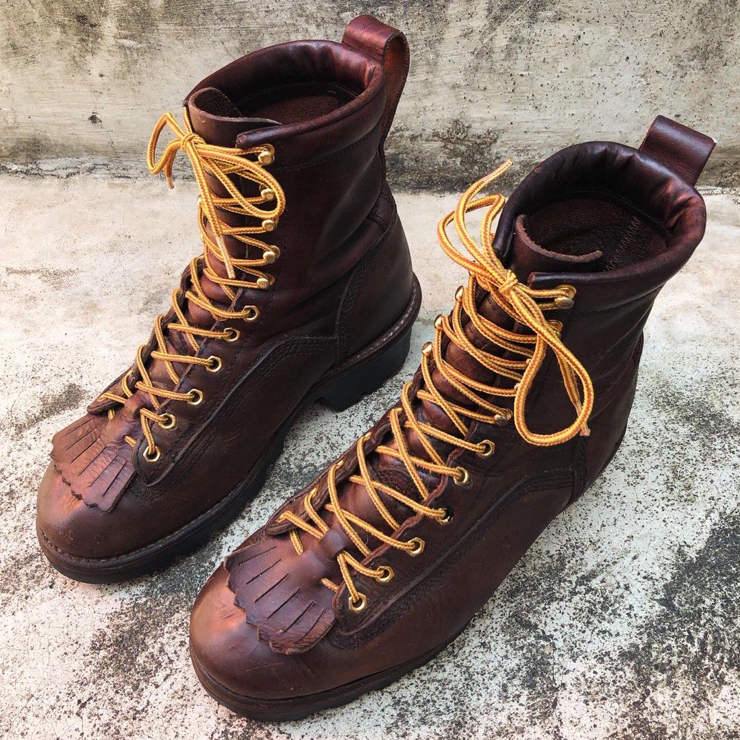 Chippewa Original Leather Brown Sport ILity Boots Mens Stock 73075