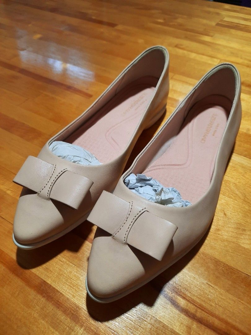 Cole Haan ZeroGrand Bow Skimmer Flats Women s Fashion Footwear Flats Sandals on Carousell