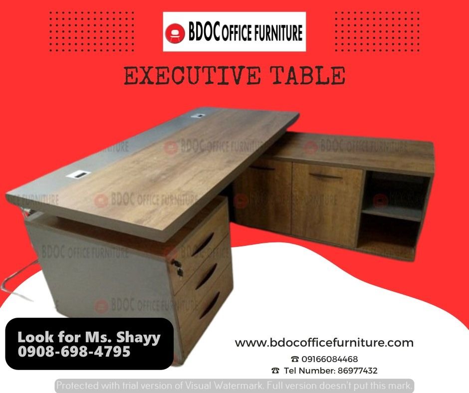 Customized Filing Cabinet / Executive Chair / Executive Table / Folding ...