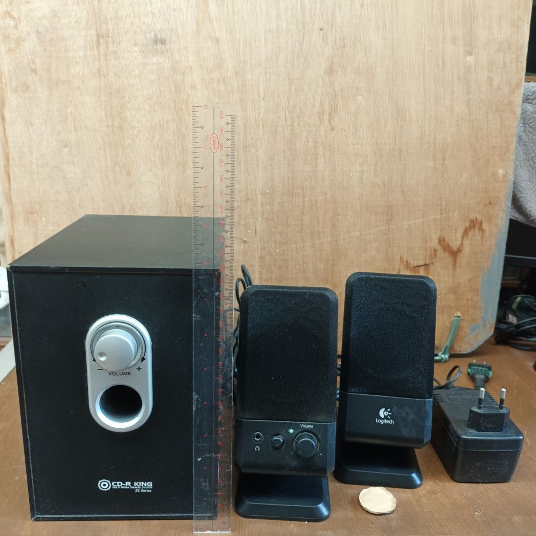 Desktop Speakers Logitech and Sub woofer, Audio, Soundbars, Speakers ...