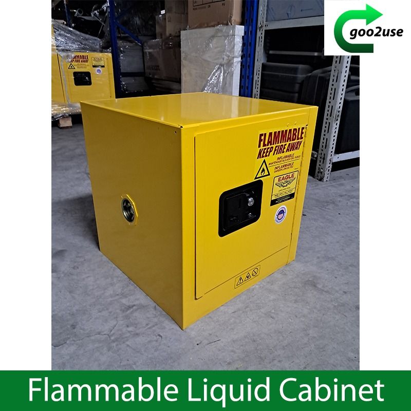 Eagle Justrite Flammable Liquid Cabinet 2 Gallon Storage [Goo2use ...