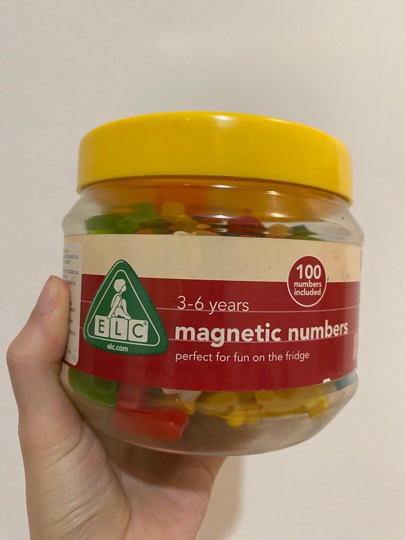 ELC Magnetic Numbers, Bayi & Anak, Mainan & Baby Walker di Carousell