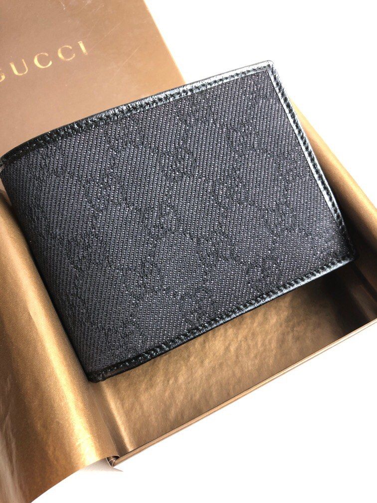 Excellent 10/10 Gucci Men's wallet bi fold, Luxury, Bags Wallets