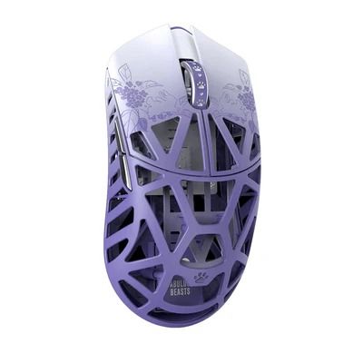 wlmouse BeastX Max Omron パープル WLMOUSE Beast X MAX Gaming Mouse