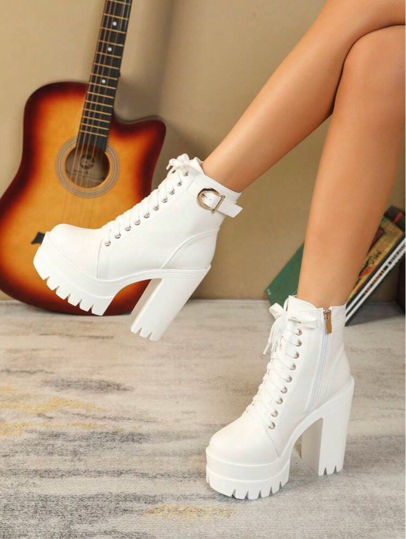 Heeled winter boots clearance