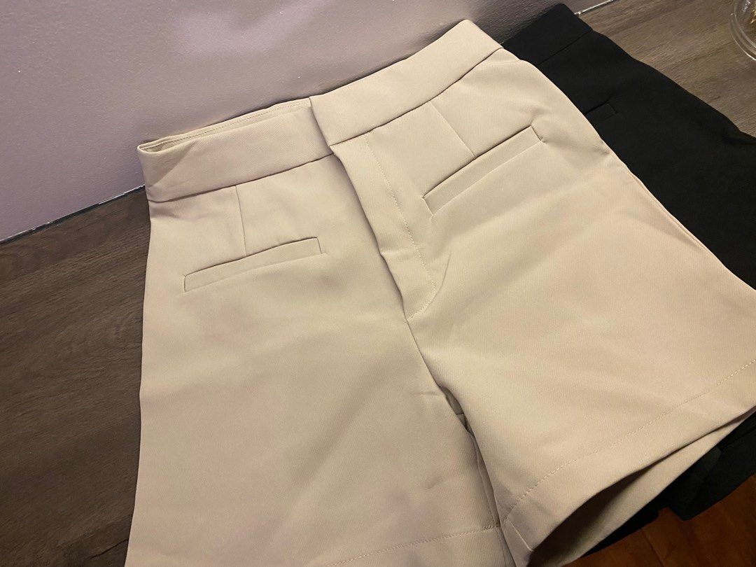 Formal Suit Shorts from BANGKOK (Category: Shorts) located in Las Pinas. Submitted by ferrerf (Listing ID 1311873164, Image 2). Description: ₱750 for both; Quality is super nice; Never worn can fit 25 or less inch waist.