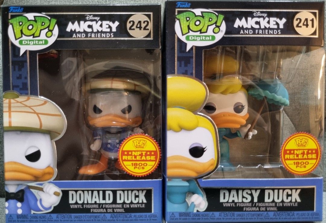 Funko Digital Daisy Donald Duck set, Hobbies Toys, Toys