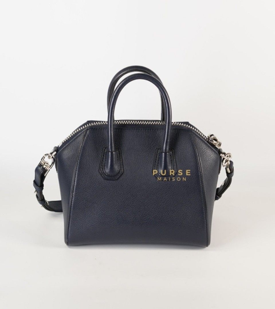 Givenchy antigona navy blue best sale