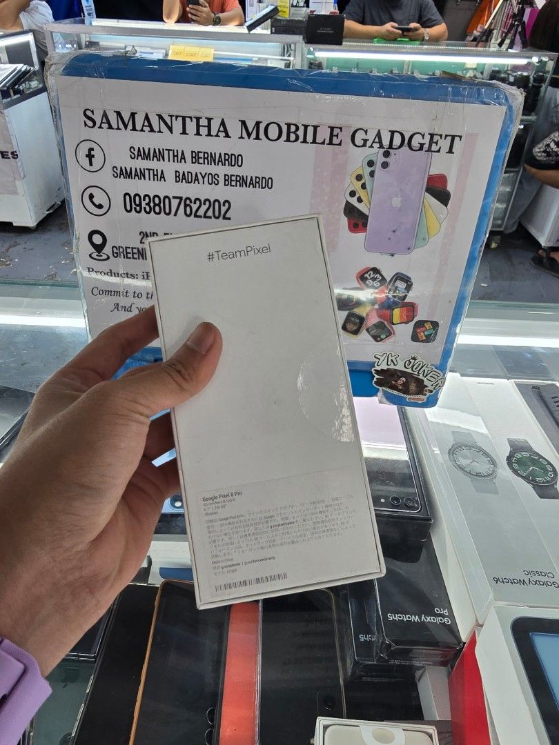Google Pixel 8 Pro 256gb Openline (Category: Google Pixel) located in Quezon City. Submitted by samanthaga21954 (Listing ID 1311813564, Image 2). Description: Google Pixel 8 Pro 256gb Openline Brandnew Sealed with Warranty Onhand Stock.