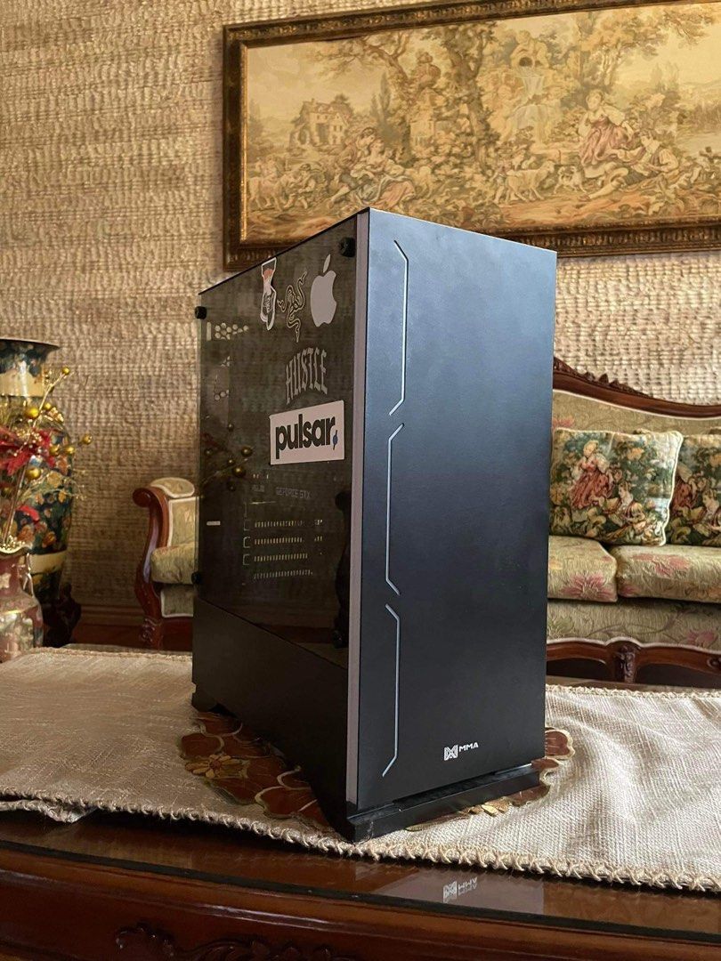 GTX 1650 Core i5 Gaming/Office PC (Category: Desktops) located in Agdangan. Submitted by bookaholic_ph (Listing ID 1311717043, Image 2). Description: Specifications: GPU: Geforce GTX 1650 w 4G vram CPU: Intel Core i5 6400 RAM: Kingston Fury Beast 8gb 3200mhz (x2)=16gb total MOTHERBOARD: ASROCK B450M HDV R4.0 micro ATX AM4 DDR4 motherboard FANS: 6x MMA RGB FANS CPU COOLER: MMA M400 RGB cpu cooler CASE: MMA PC CASE POWER SUPPLY: INPLAY 450w psu INT