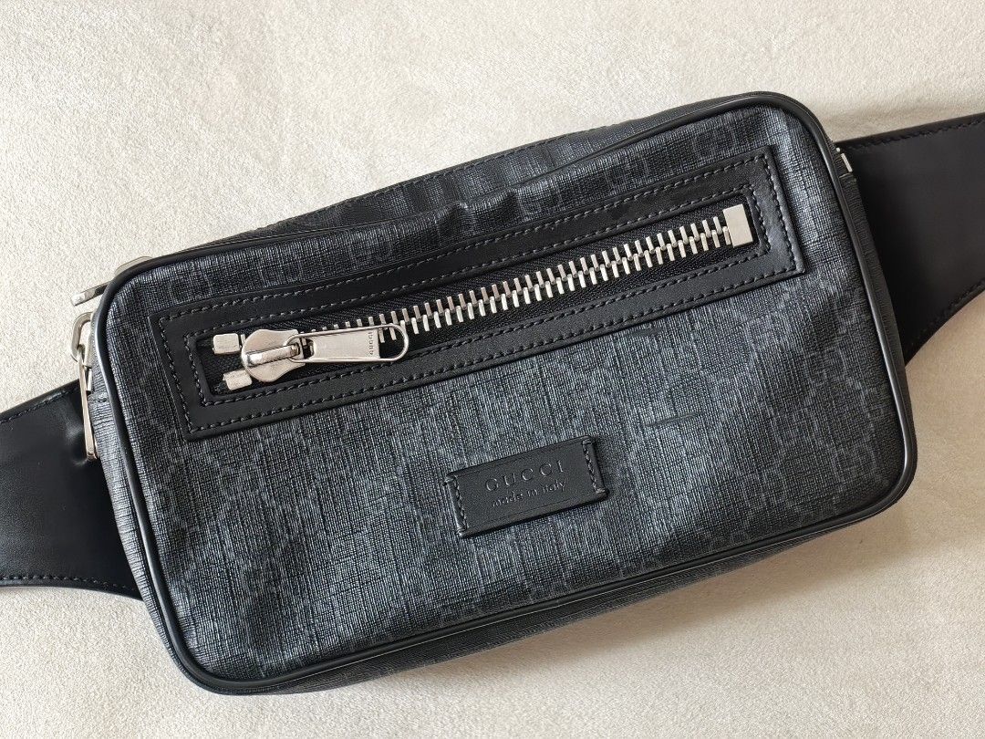 Gucci gg supreme black hotsell