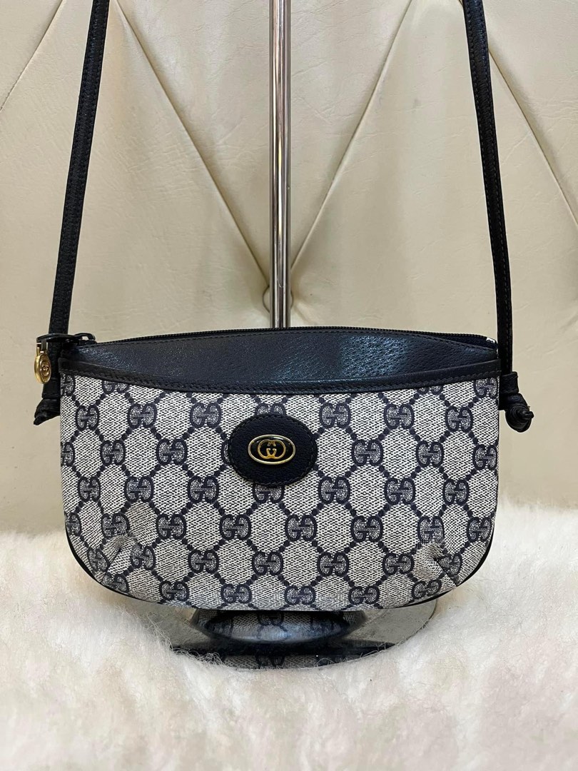 Gucci bag navy blue deals