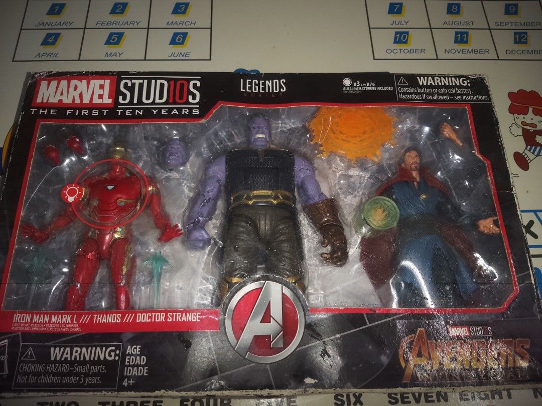 doctor strange marvel legends 10th anniversary thanos