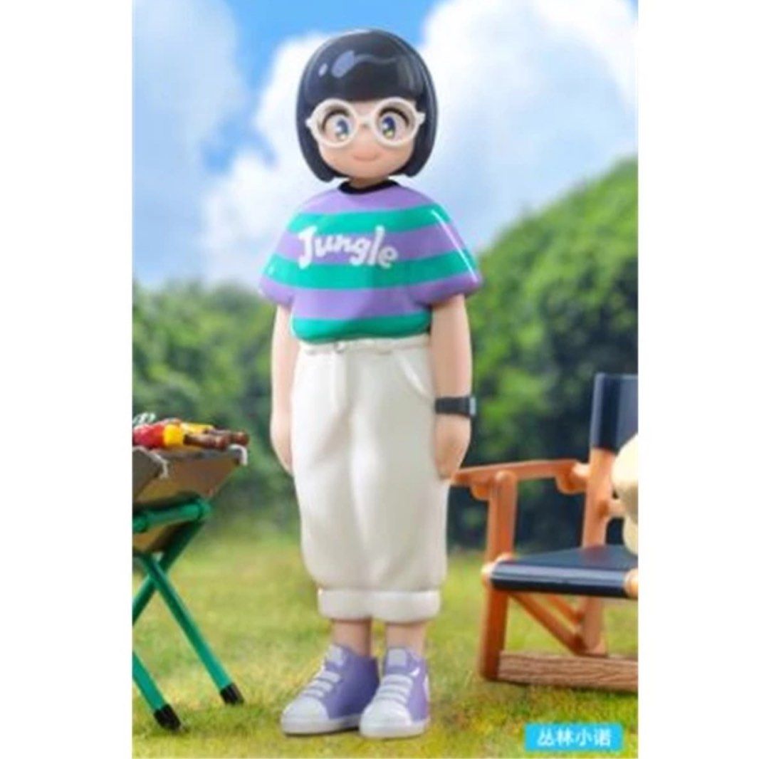 Popmart x Hello Nori Just a girl Series - Jungle, Work and Pink
