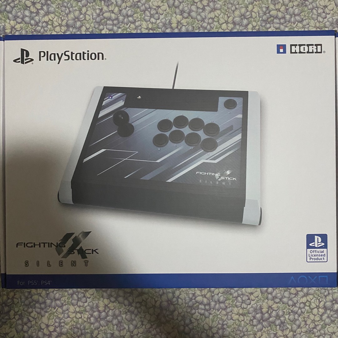 Hori Fighting Stick Alpha Silent - Silver (PS5/PS4/PC), Video Gaming ...