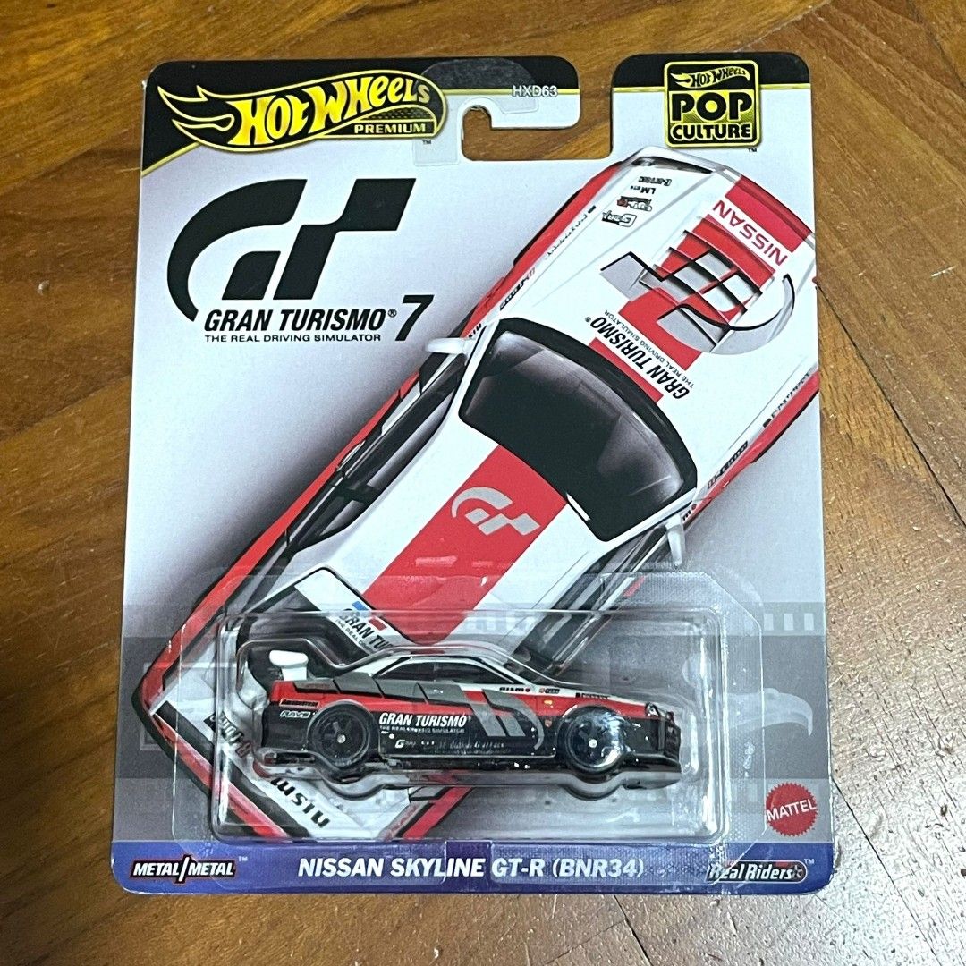 Hot Wheels Gran Turismo 7 Nissan Skyline GTR R34 Hobbies Toys Toys Games on Carousell