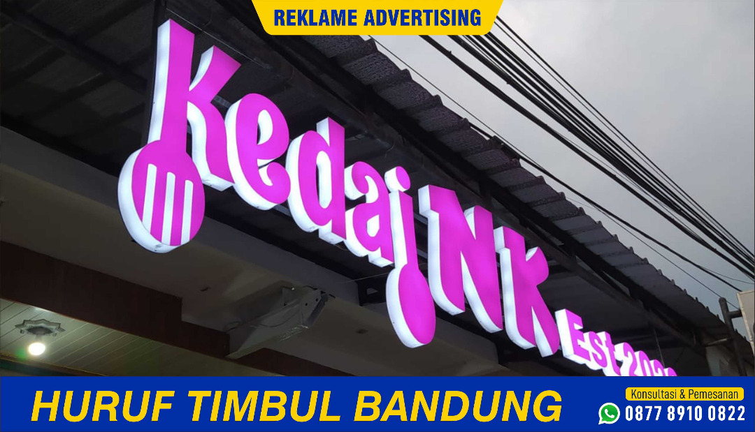 Huruf Timbul Cileunyi | Dayatama Advertising 0877-8910-0822, Desain ...