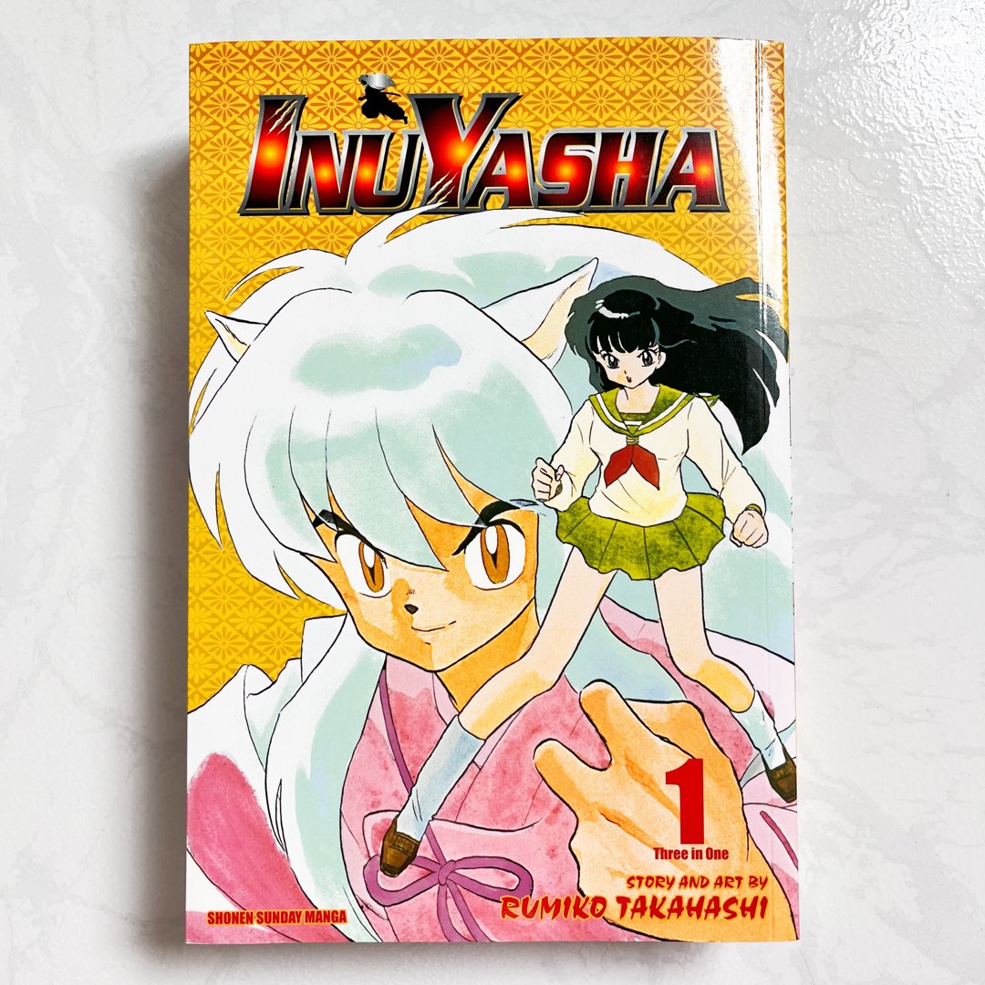 Inuyasha English Manga Comic Volume 1 VIZBIG Edition Hobbies Toys