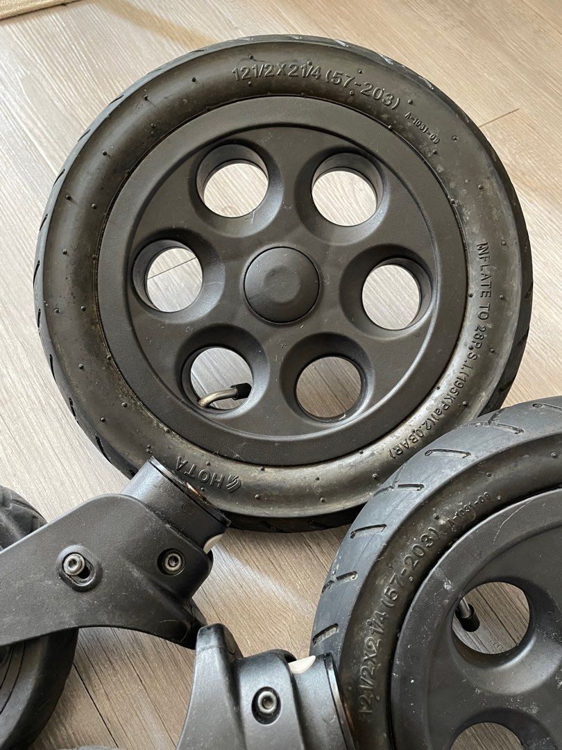 Joolz Day Replacement Wheels Tyres Complete Set Front Rear