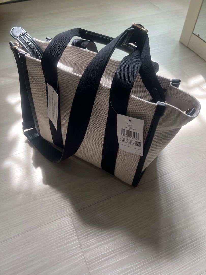 Kate Spade Canvas Tote Bag, Women's Fashion, Bags Wallets, Tote