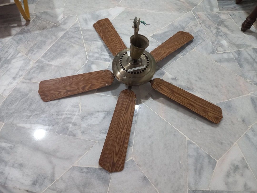 Kipas Siling Tahun 90an / Vintage Ceiling Fan '90s Elmark UK, Furniture