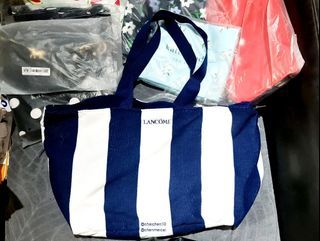 Large Women′s Handbags Nautical Stripes Sling Beach Bag Lancôme