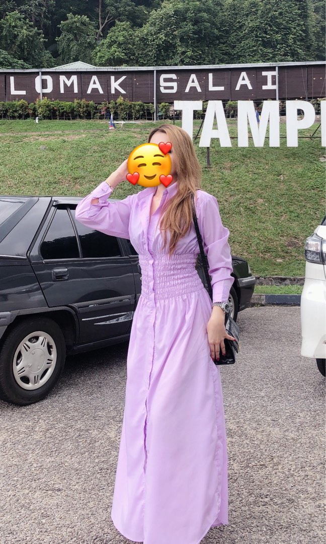 Lilac day dress sale
