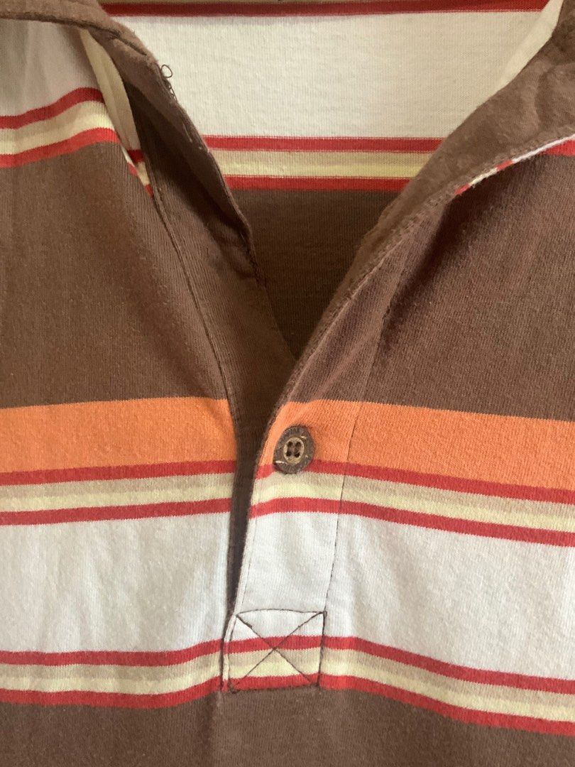 Longsleeve Polo Shirt (Category: Tshirts & Polo Shirts ) located in Baguio. Submitted by declutterwithra (Listing ID 1311812767, Image 1). Description: As Bundle Longsleeves Polo Shirt Can fit S-M female Can fit S male Bought from IG Issue: lost button.