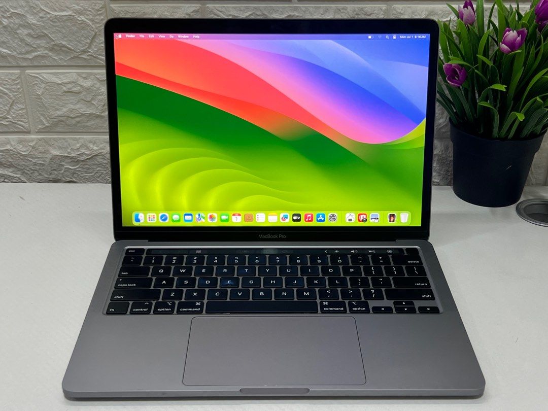 Macbook Pro 2020 (Category: Laptops & Notebooks) located in Makati City. Submitted by adm_marketing (Listing ID 1311906710, Image 1). Description: Model : Macbook Pro 2020 touch-bar i5 16GB 1TB SSD💻 Condition : Secondhand, no hidden issue, Smooth Performance Price : 42,000 Only Quick Specifications - Processor: 2.0 GHz Quad-Core intel Core i5 - 16 GB Memory RAM - 1 TB SSD Flash Storage - Backlit Keyboard - Screen Size: 13.3Inch (2560x1600) Built