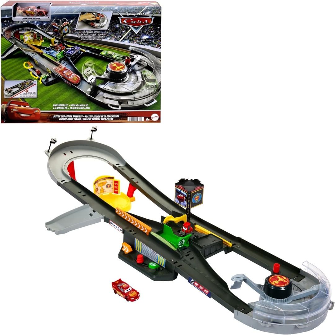 Mattel race track playset hot sale