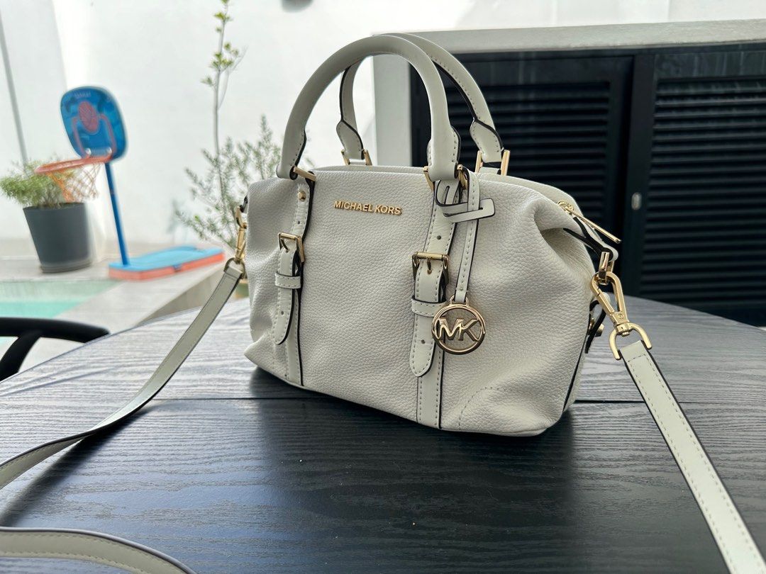 Michael Kors Ginger Small Duffle Satchel Truffle
