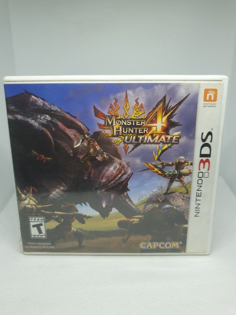 Monster Hunter 4 Ultimate (Nintendo 3DS) (Category: Nintendo) located in Quezon City. Submitted by itemsforadoption (Listing ID 1311722392, Image 1). Description: Rfs: Its 2024! Happy New Year! Hoping you have a good year ahead of you! If you have questions feel free to send a message. Though I'll most likely be able to reply from 10am to 8pm. Please be patient and understanding. Decluttering games and items that I've picked up or for friends and