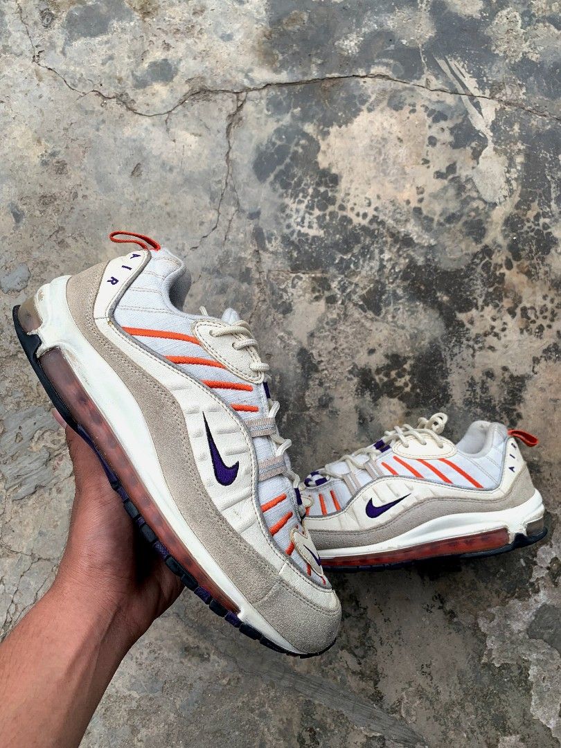 Nike Air Max 98 Sail Court Purple 640744 108 NOT AIRMAX PLUS TN AIR MAX SHOCK AIRMAX 1 AIRMAX 97 AIRMAX 98 NIKE JORDAN AIRMAX 95 GLOW AIRMAX 90 PLUS TN AIRMAX PLUS TAILWIND 270 ALPHA 720 TRAVIS ASICS ...