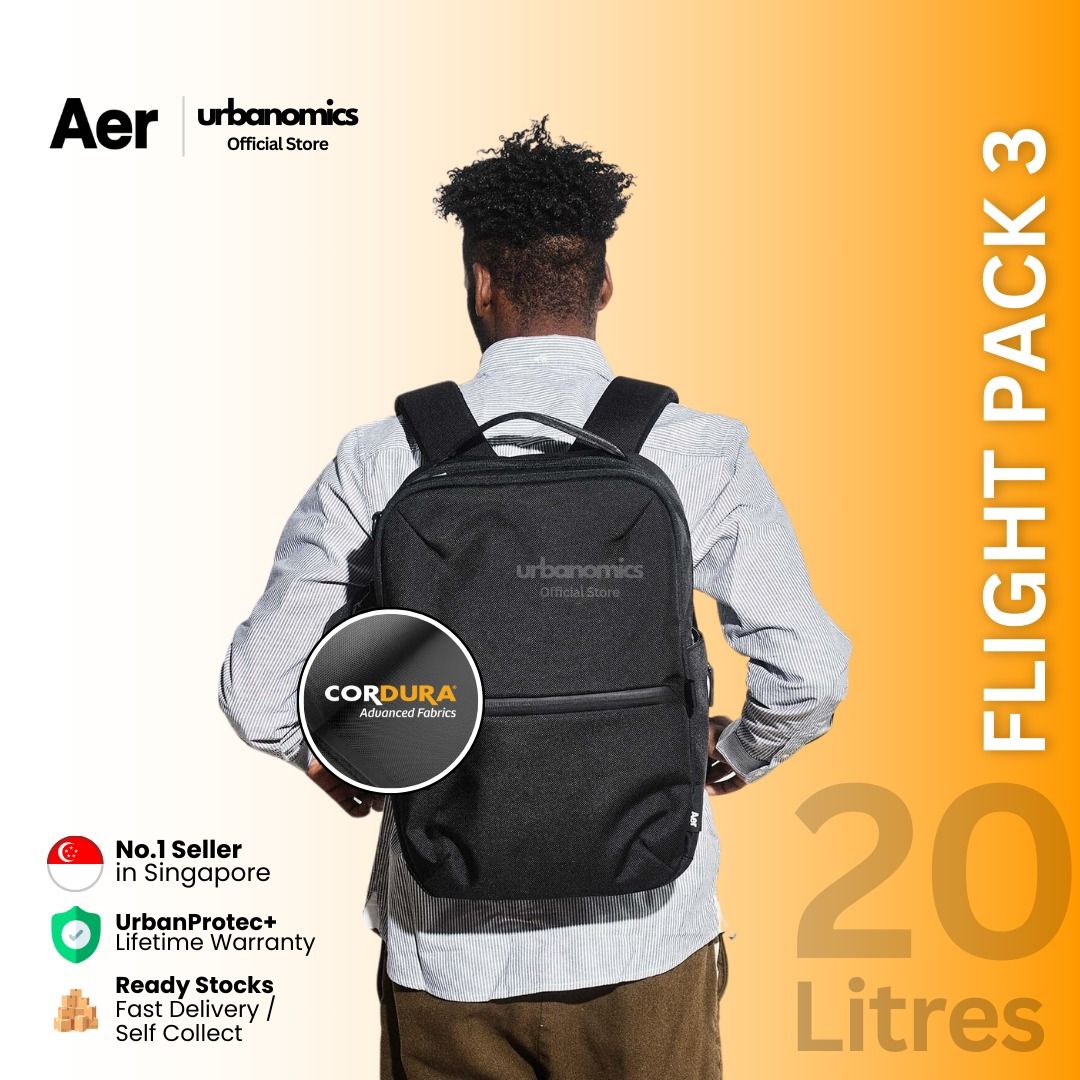 SPECIAL PRICE Aer Flight Pack 3 Cordura 20L INSTOCK Men s Fashion Bags Backpacks on Carousell