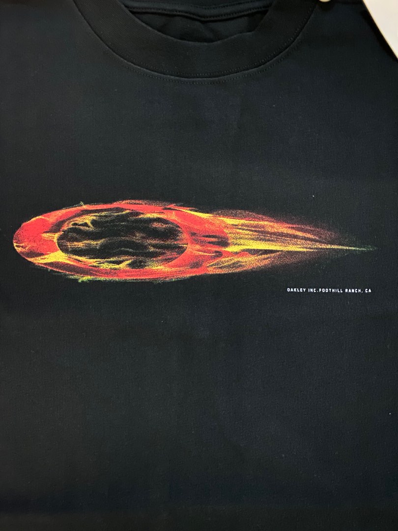 Oakley x Piet Software Flame T-Shirt, Men's Fashion, Tops