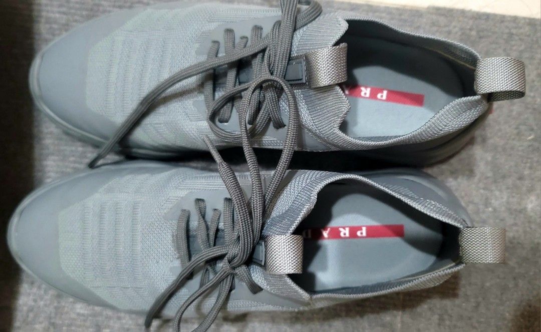 Original Prada Sneakers size 38.5 Carousell